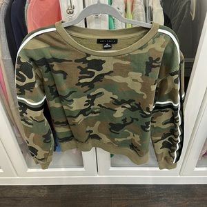 Sanctuary army sweatshirt